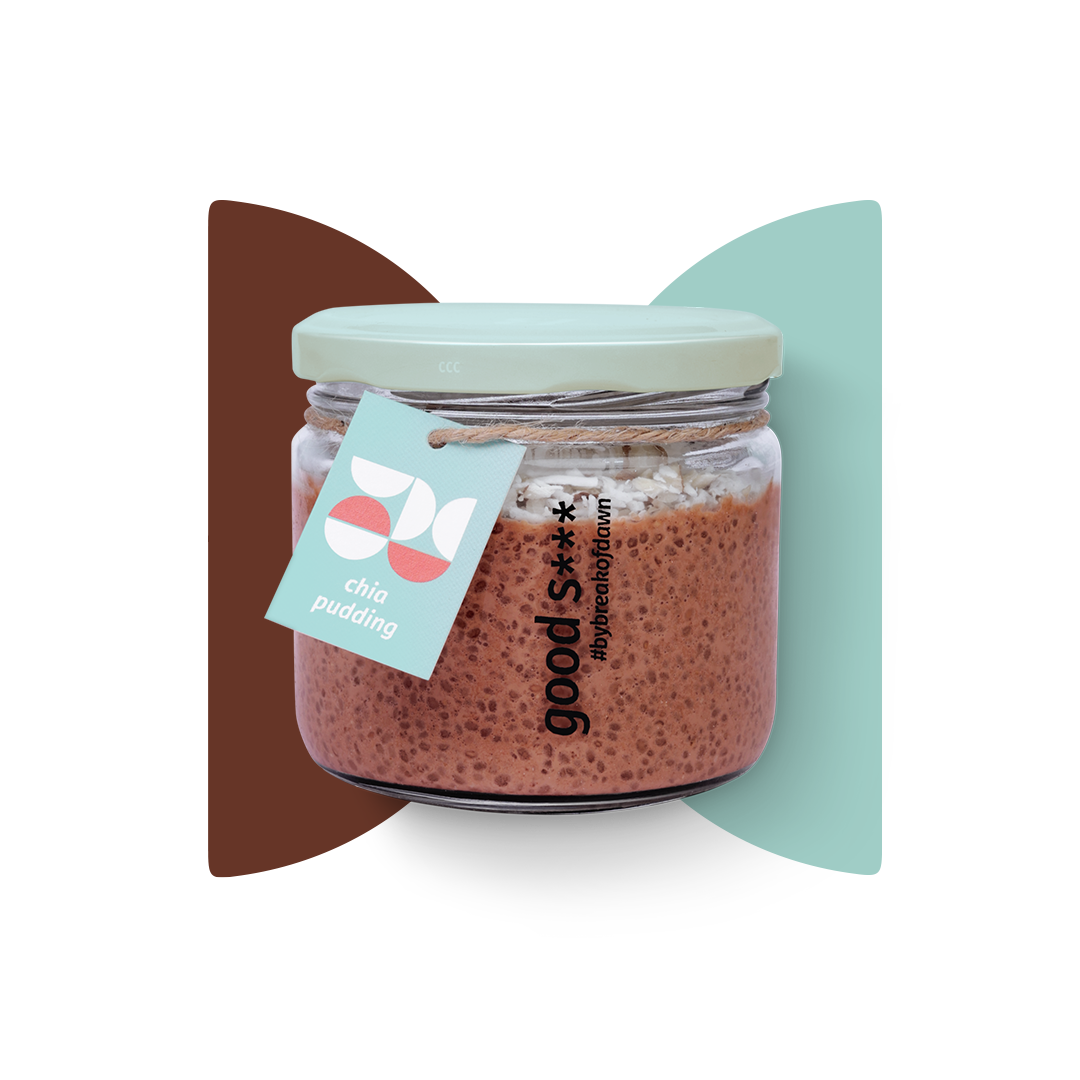 cacao chia pudding
