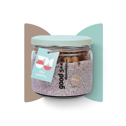 apple pie chia pudding