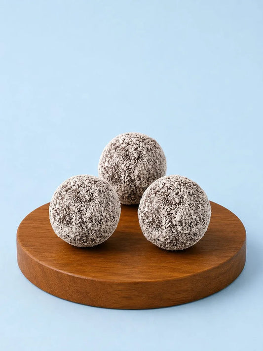 Break of Dawn coconut bliss balls