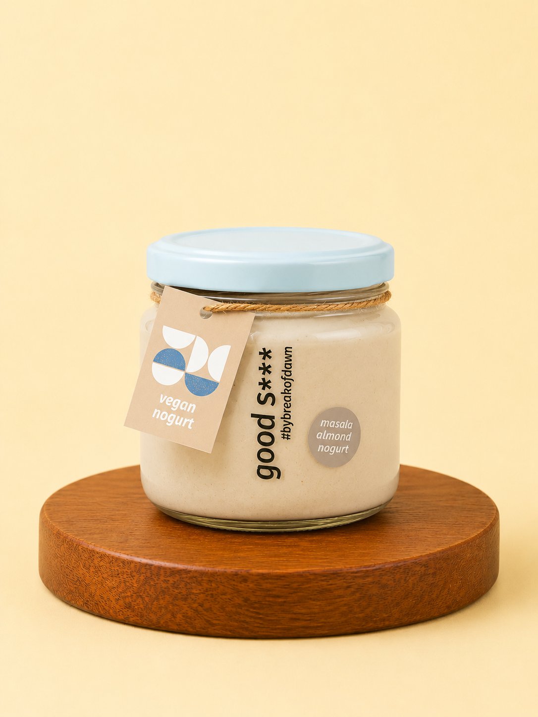 masala almond nogurt