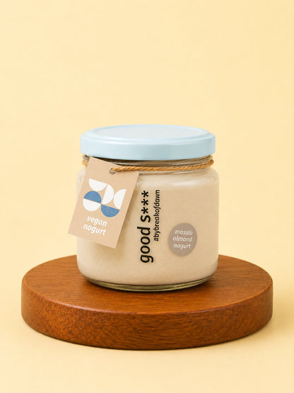masala almond nogurt