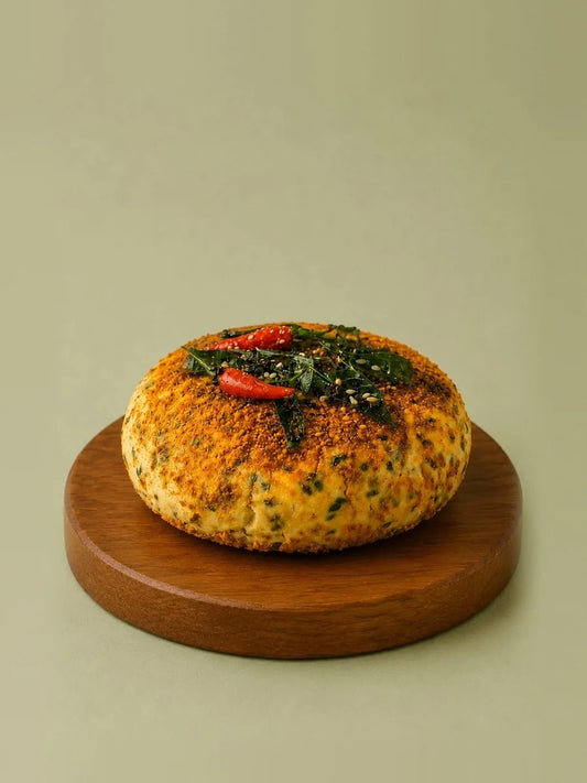 Break of Dawn podi almond feta, Jain