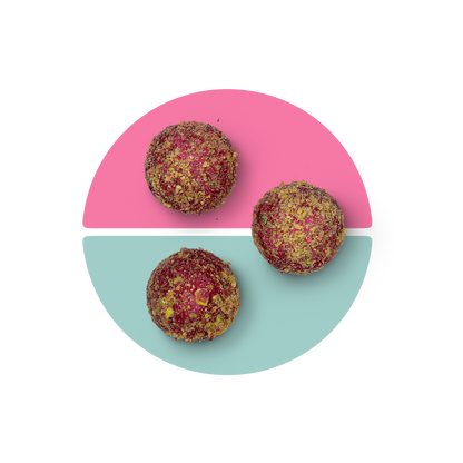 rose pistachio bliss balls