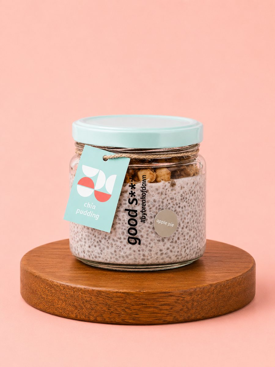 apple-pie chia pudding