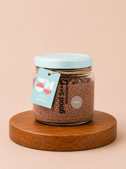 cacao chia pudding
