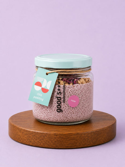 rose chia pudding