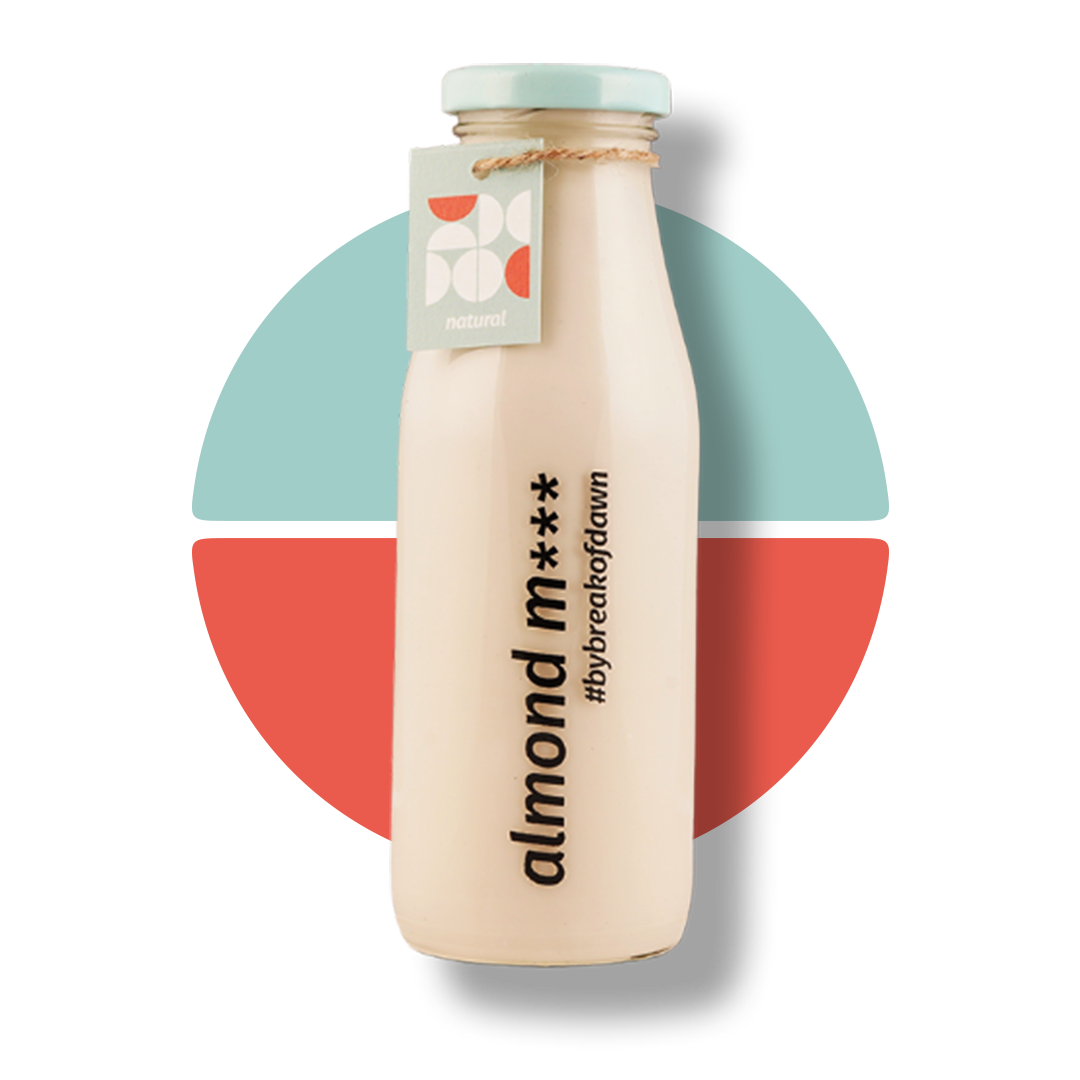 natural almond milk